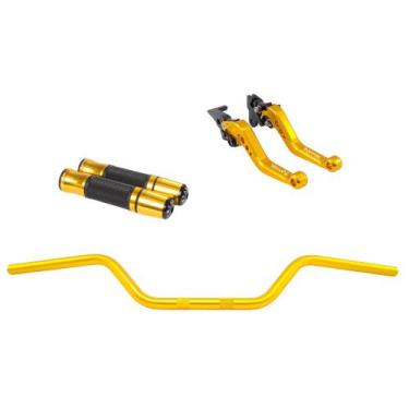 Imagem de Manete Manopla Guidão Esportivo Crosser Xtz Factor Lona RX TT RD 125 D