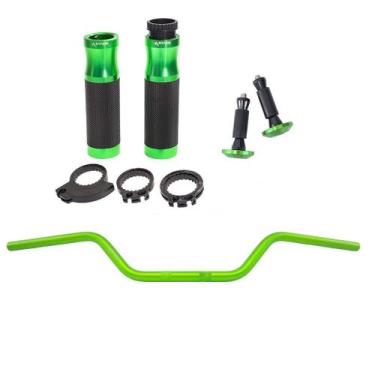 Imagem de Kit Esportivo Manopla Peso Guidão Cb 300 Twister Hornet Fazer Xj6 Next