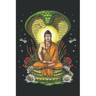 Imagem de Buddha Zen Yoga Meditation Spiritual Lotus Buddhist Hippie: Lined Journal & Diary for Writing & Notes for Girls and Women, Memo Diary Subject Notebooks Planner, 6"x9"