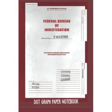Imagem de Dot Graph Paper Notebook: Unique Great X Year Files Hand Folder Reading Cover Monthly Perfect 6" 9 Size For Wallet, Tote Unruled Composition Notebooks