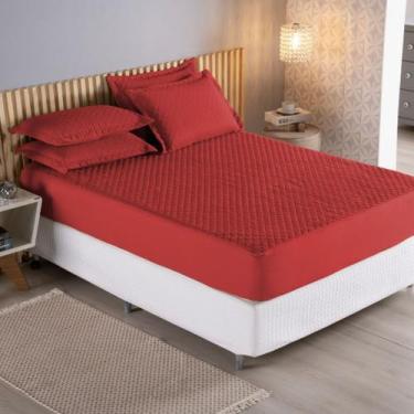 Imagem de Capa Para Colchão Casal Padrao Colcha Cobre Leito Junior Matelada  Var