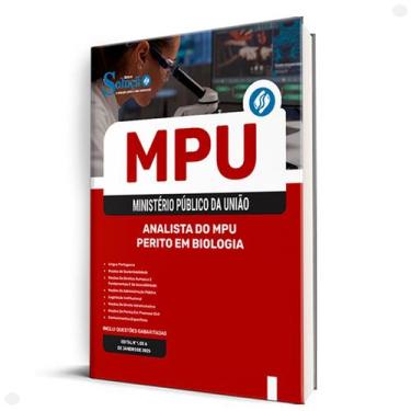 Imagem de Apostila MPU Analista do MPU Perito em Biologia - EDITORA SOLUÇÃO