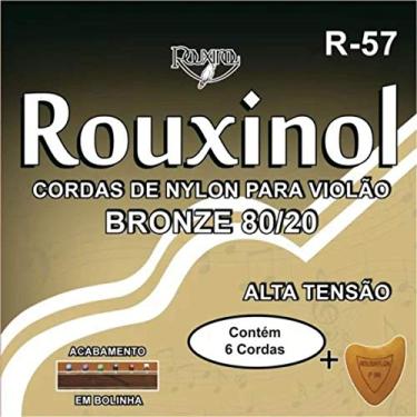 Imagem de Encordoamento Nylon para Violão Clássico c/Bolinha Rouxinol