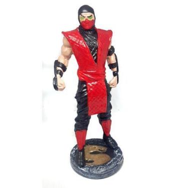 Imagem de Estatueta Boneco De Resina Ermac Mortal Kombat 17 Cm G1 - crazy figuri