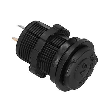 Imagem de 5V 4.8A Dual Charger de Motocicletas de Soquete USB Com Touch Painel On/Off Switch e Tampa à Prova de Poeira, Universal para Veículos de Barco (B (modelo de botão de toque de luz