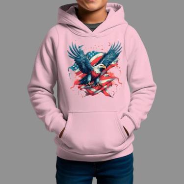 Imagem de Moletom Canguru Infantil Country Moda Country Inverno Capuz e Bolso Ag