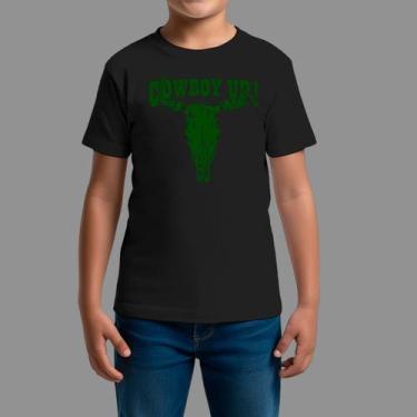 Imagem de Camisetas infanto juvenil Country Moda De Country confortável Manga Cu