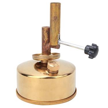 Imagem de Lâmpada de Sopro de álcool, Tipo Assento, Lâmpada de Sopro de álcool de Cobre, Instrumento Experimental de Laboratório para Aquecimento, Dobra ou Soldagem, álcoois (Maçarico de