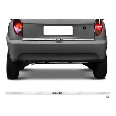 Imagem de Adesivo Traseiro Porta Mala Friso Cromado Celta 2000 A 2016 - Resitank