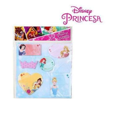 Imagem de Bloco auto adesivo / sticker para recado princesas disney - ETIPEL