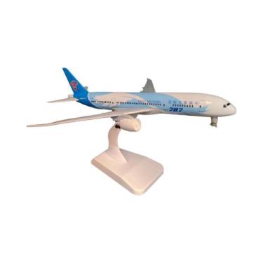 Imagem de Avião Emirates B777 - Modelo de Metal Die-Cast para Crianças (Escala 1