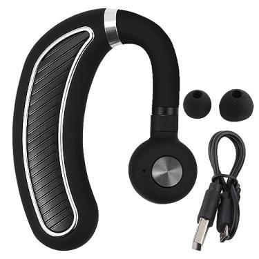Imagem de Fones de ouvido fone de ouvido bluetooth com microfone com cancelamento de ruído, mãos de tempo de espera de 160h para telefones funcionam