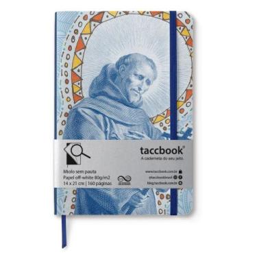 Imagem de Caderno Sem pauta taccbook São Francisco Assis 14x21 Flex