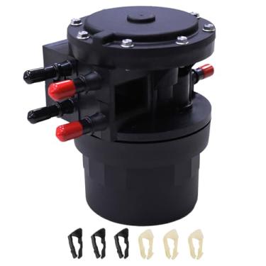 Imagem de F1UZ-9B263-B Conjunto de válvula seletora de reservatório de tanque de combustível compatível com Ford F150 F250 F350 1989-1997 Tanque duplo substitui F1UZ-9B263 F1UZ9B263B