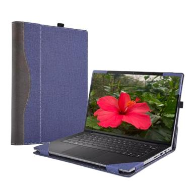 Imagem de XJchen Capa para laptop compatível com HP Probook 430 440 445 445R ZBook 14u EliteBook 745 840 1030 G2 G3 G4 G5 G6 G7 14 polegadas Capa protetora para notebook (azul)