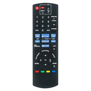 Imagem de Controle remoto de substituição N2QAYB000871 adequado para leitor de Blu-ray Disc Panasonic DMP-BD79 DMPBD79