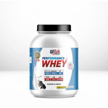 Imagem de Whey fórmula exclusiva com vitaminas e aminoácidos Cookies and Cream  (1KG) - USA SPORT NUTRITION