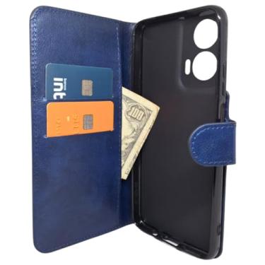 Imagem de Capa Carteira para Motorola G35 Azul Marinho