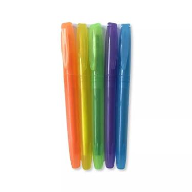 Imagem de Conjunto 5 Marca-textos Neon Coloridos - School Basics