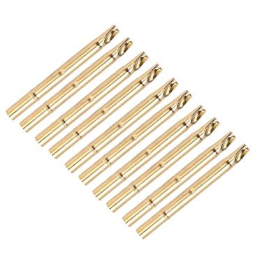 Imagem de METAL Spring Test Soil Sleeve, Red Copper R156-4 S, 100pcs, 2,89 Mm de Diâmetro, Comprimento de 30 Mm, para Teste de Componente Eletrônico, Com Teste de Parâmetro Eletrônico,