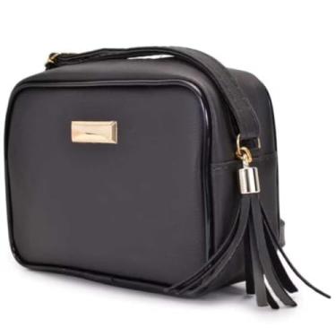 Imagem de Bolsa Feminina Pequena Transversal (PRETA)
