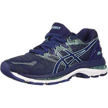 Imagem de ASICS Gel-Nimbus 20 Tênis de corrida feminino, Azul índigo, azul índigo, verde opala, 35