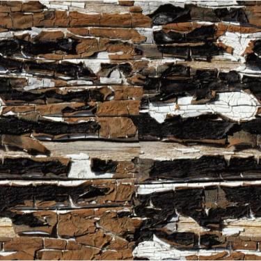 Imagem de Papel De Parede Adesivo Relevo 3d  Madeira Lavável Cozinha  3 metros