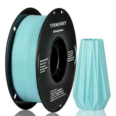 Imagem de TINMORRY Filamento PETG reforçado com fibra de vidro de 1,75 mm, filamento de impressão 3D fosco PETG GF de alta resistência ao impacto, durabilidade e rigidez, serve para impressoras 3D Bambu Lab FDM