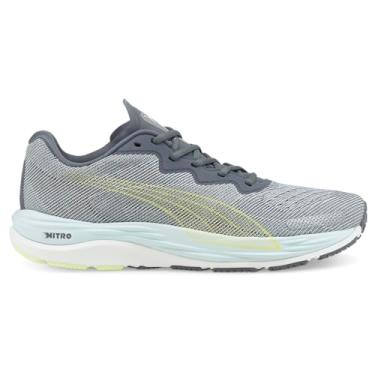 Imagem de PUMA Tênis de corrida esportivo masculino, Ardósia escura/azul nitro, 45