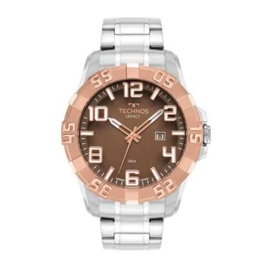 Imagem de Relógio Masculino Technos Legacy Prateado À Prova D'água 100M 2315LAI/