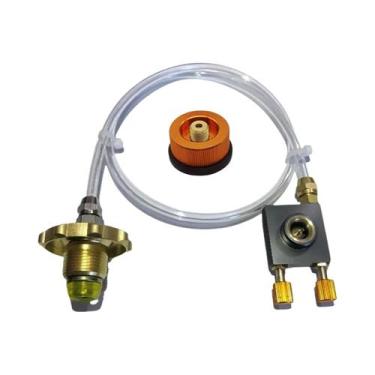 Imagem de Adaptador de Cilindro de Gás para Camping - Conversor para Fogão, AS l