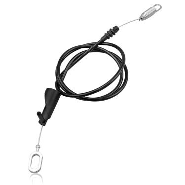 Imagem de GUZIKO Cabo de tração de embreagem adequado para CUB Cadet MTD Craftsman Troy-Bilt cortadores de grama CC600 TBWC28 M430 M410 substitui 746-05397, cabo de velocidade de acionamento