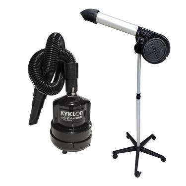 Imagem de Kit Pet Shop Secador 5000 + Soprador Maxx Kyklon Black - 110v