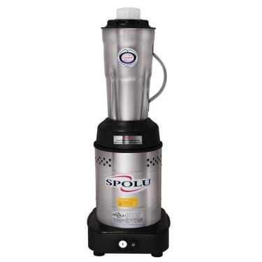 Imagem de Liquidificador Industrial Baixa Rotação Spolu Inox 2 Litros Spl-048w
