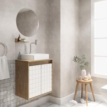 Imagem de Kit Gabinete E Espelho Carol Darabas Agardi ébano