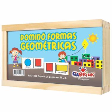 Imagem de Dominó Formas Geométricas - Ciabrink