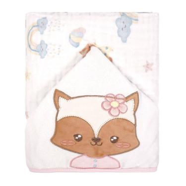 Imagem de Toalha Com Capuz 75 cm x 90 cm Baby Joy