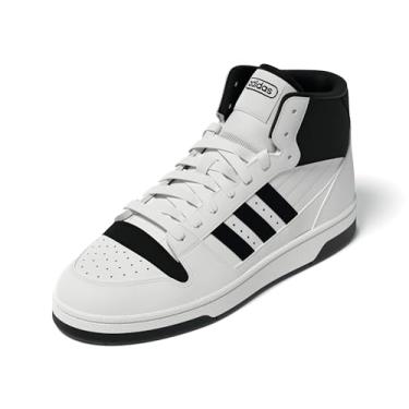 Imagem de adidas Tênis feminino Turnaround Mid, Branco nuvem, azul/branco nuvem, 35