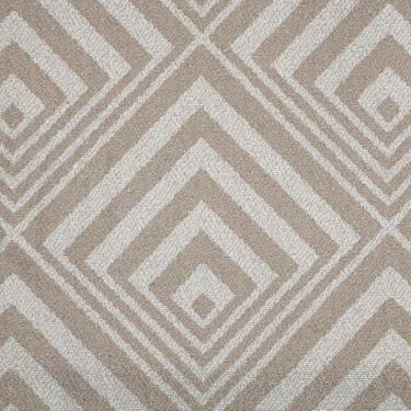 Imagem de 2,00 X 2,50 Tapete Jacquard Antiderrapante Adequado Para Sala De Estar Quarto E Escritório(Losângo Bege)