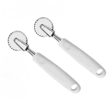 Imagem de Kit 2 Carretilha Corta e Fecha Pastel Cortador Fechador De Massas(Kit 2)