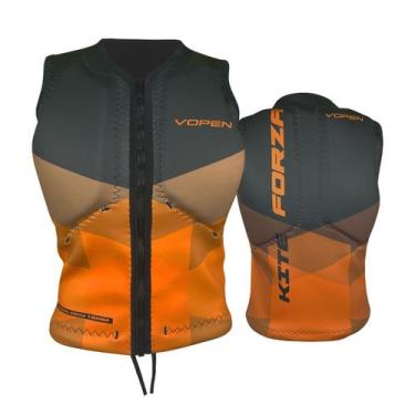 Imagem de Colete Flutuador Neoprene kitesurf - Vopen, Laranja, M