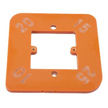 Imagem de Pssopp Modelo de Gabarito de Canto, Cantos Arredondados de Modelo de Bitamento de Bits Raio de Mesa Chanfal para o Corte da Moldura de Madeira