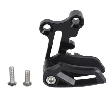 Imagem de Guia da cadeia de bicicletas Protetor E Tipo de montagem direta Anti -Drop Chain Stabilizer Ultra Fin Fine Compact Design para Mountain Bike S3 6061 liga 26t 36t (Preto)