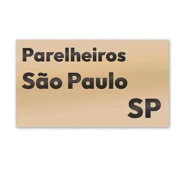 Imagem de Imã de Geladeira Parelheiros São Paulo MDF 7cm x 4cm