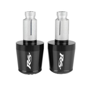 Imagem de Extremidades das manoplas do guidão da motocicleta, tampas de extremidade do controle deslizante de peso, acessórios para YZF R6 YZF-R6 R6S R 6S 2003 2004 2005-2008