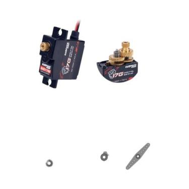 Imagem de Servo Digital De Engrenagem Metálica De Alto Torque Para Carro RC 1/8 