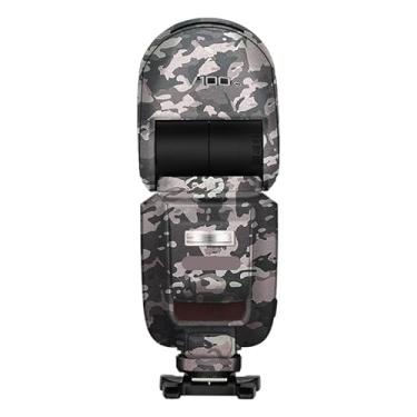 Imagem de Película protetora de flash para câmera Godox V100 Body Vinly Wrap Skin Premium Adesivo de fotografia V100 (Camuflagem de campo)