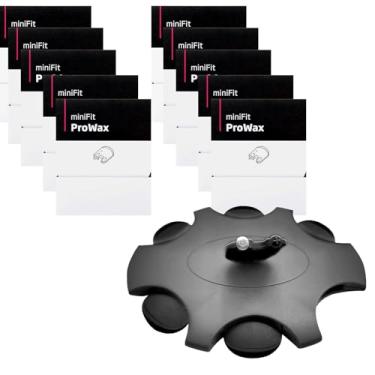 Imagem de (60 peças) Minifit Prowax Guards Filtros para Aparelhos Auditivos Oticon, Oticon Minifit Aparelhos Auditivos Peças de Reposição Suprimentos Kit de Limpeza Acessórios (10 Pacotes)