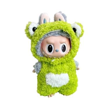 Imagem de Chaveiro De Fantasia De Festa Labubu De 17 Cm, Roupas Fofas Para Bonec