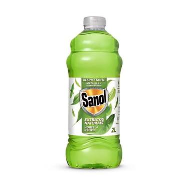 Imagem de Desinfetante extratos naturais hortela e salvia 2l sanol